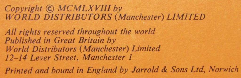 1968 Schoolgirls Annual