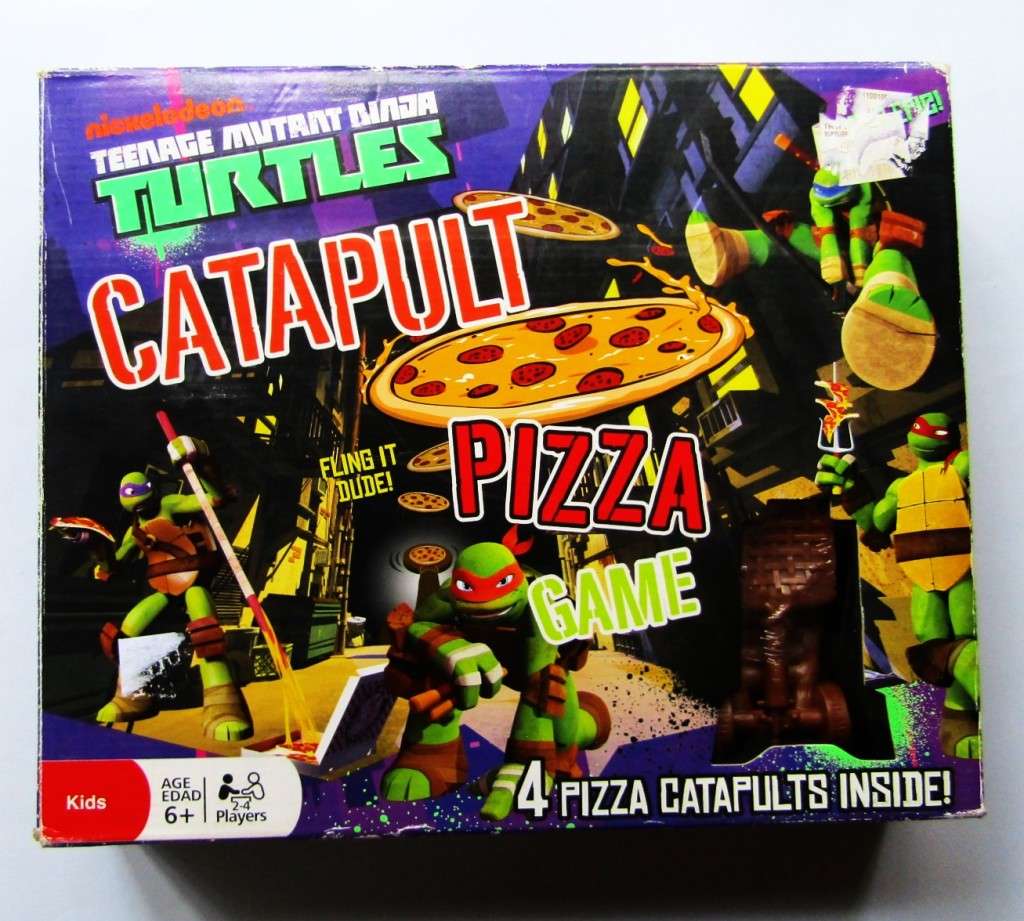 2013 Teenage Mutant Ninja Turtles - Pizza Catapult Play Set - Unused in Original Box