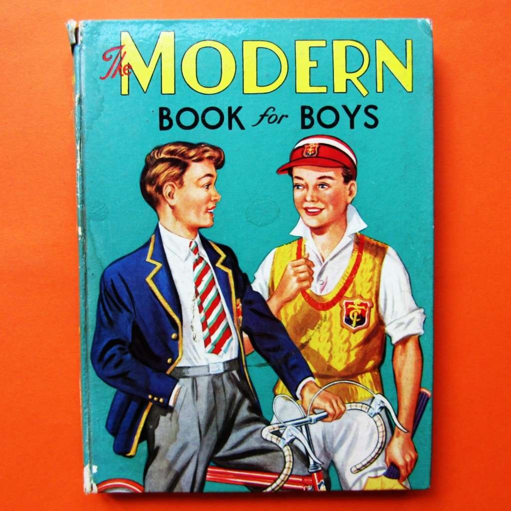 The Modern Book for Boys from the 1960`s