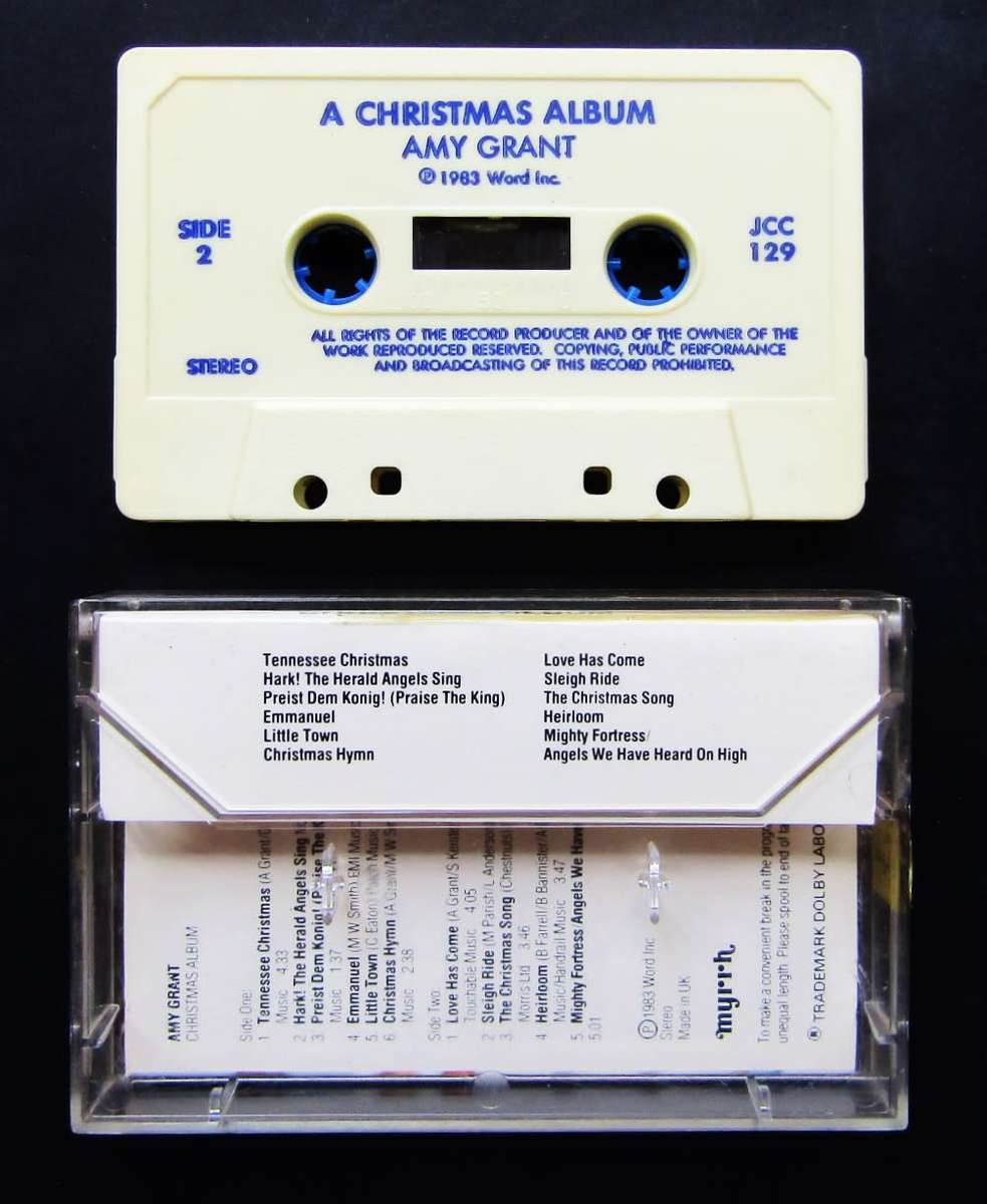 Amy Grant - A Christmas Album - Music Cassette Tape (1983)