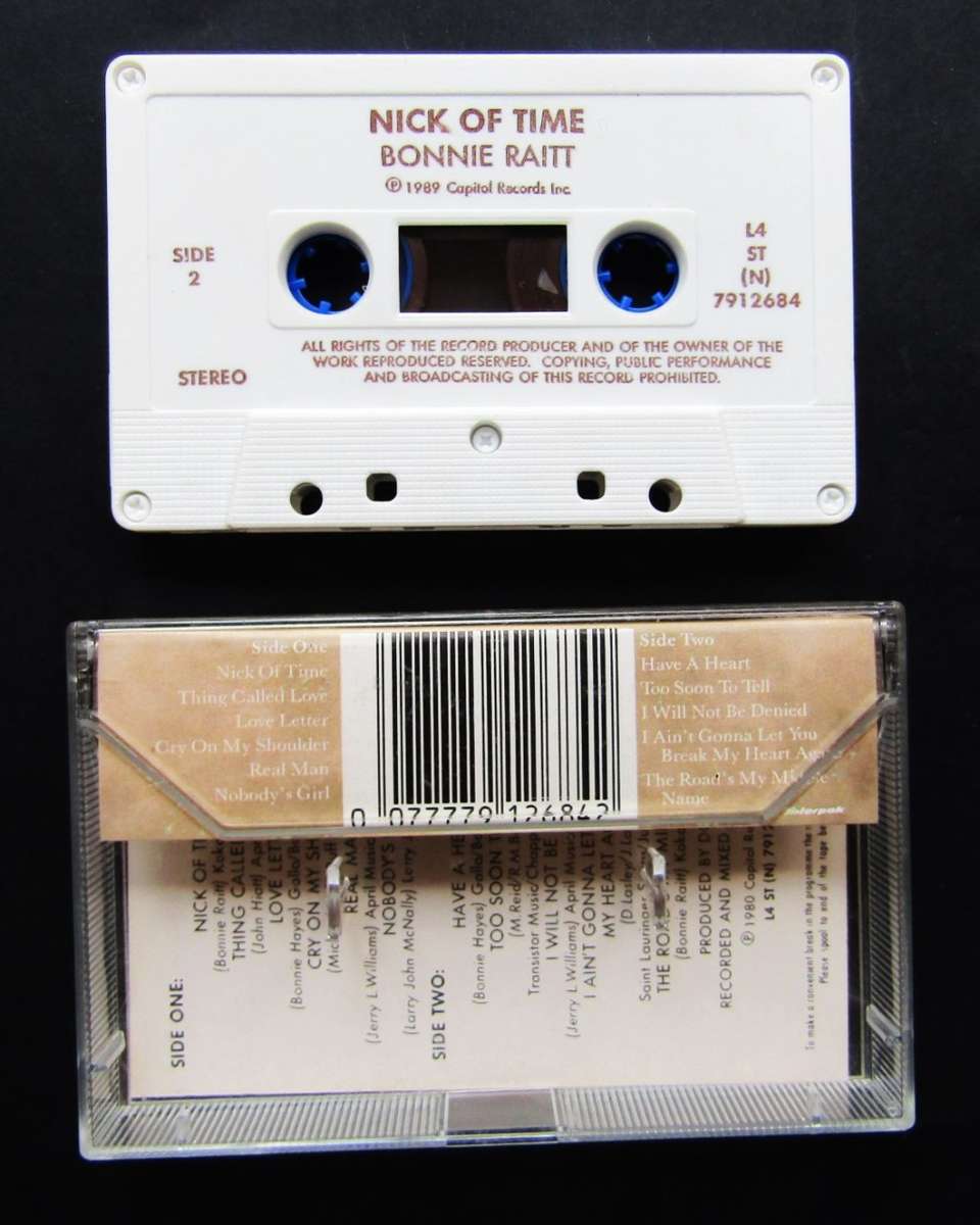Bonnie Raitt - Nick of Time - Music Cassette Tape (1989)