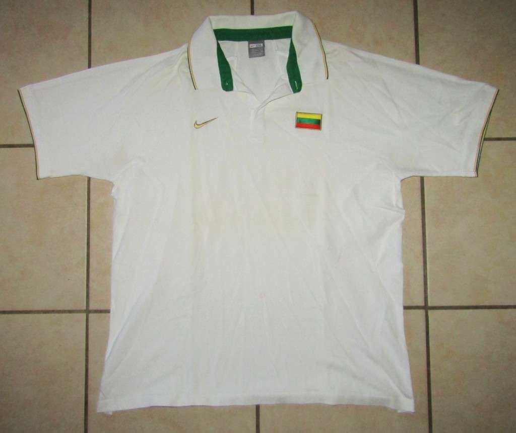 Old Nike Lithuania Football Shirt