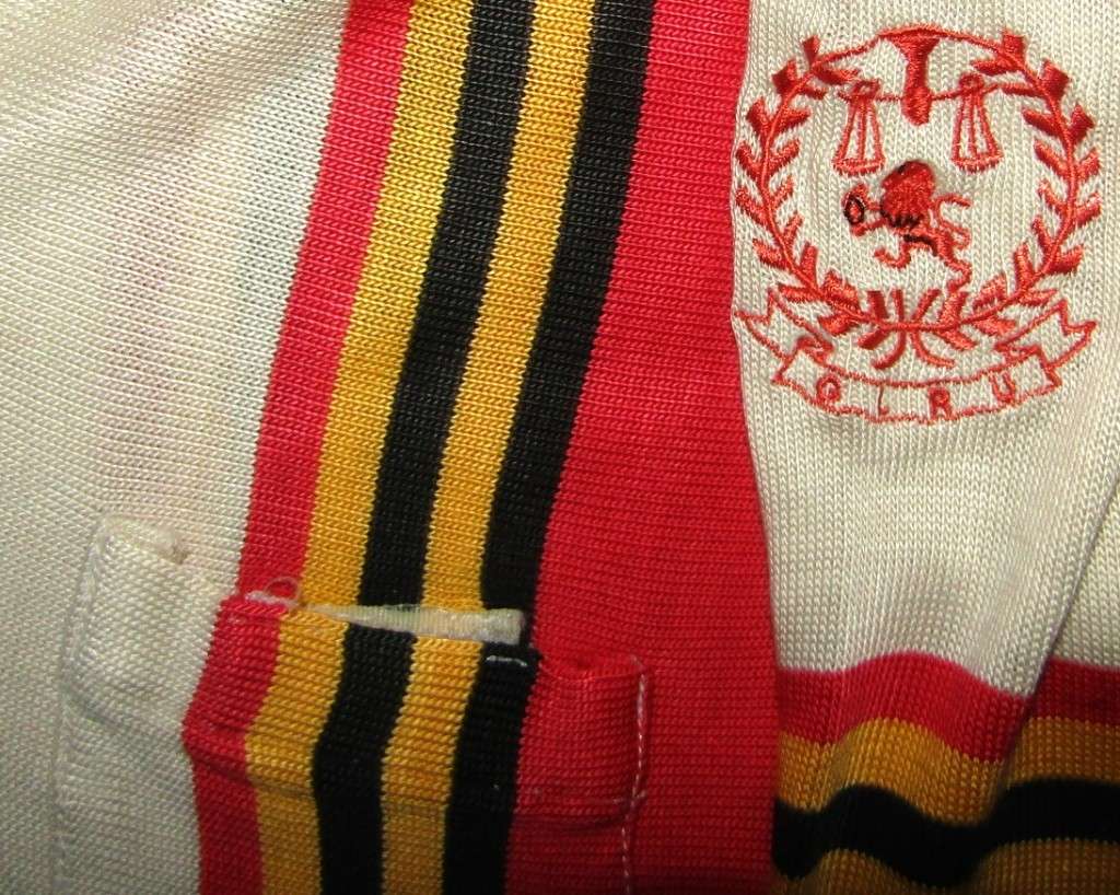 Old Long Sleeve Golden Lions Rugby Referees Jersey