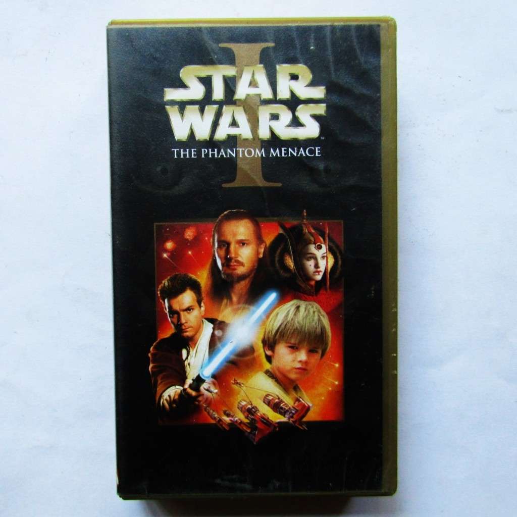 Star Wars 1 - The Phantom Menace - Movie VHS Tape (2000)