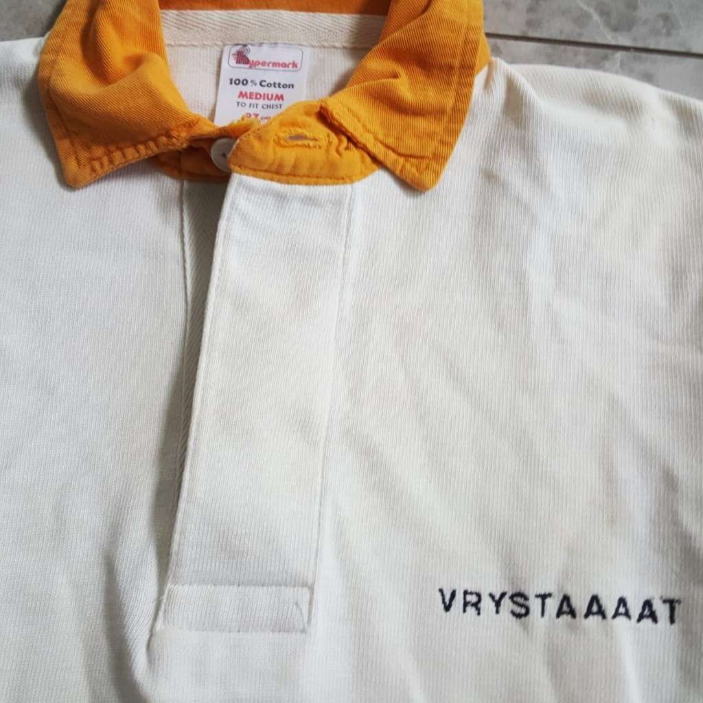 Old Long Sleeve Vrystaat Supporters Rugby Jersey