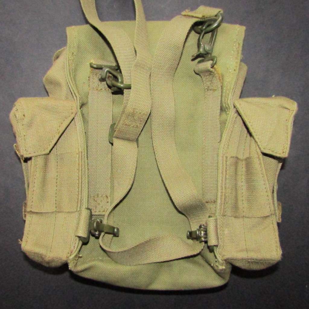 SADF Border War Webbing Patrol Bag with 2 Magazine Ammo Pouches