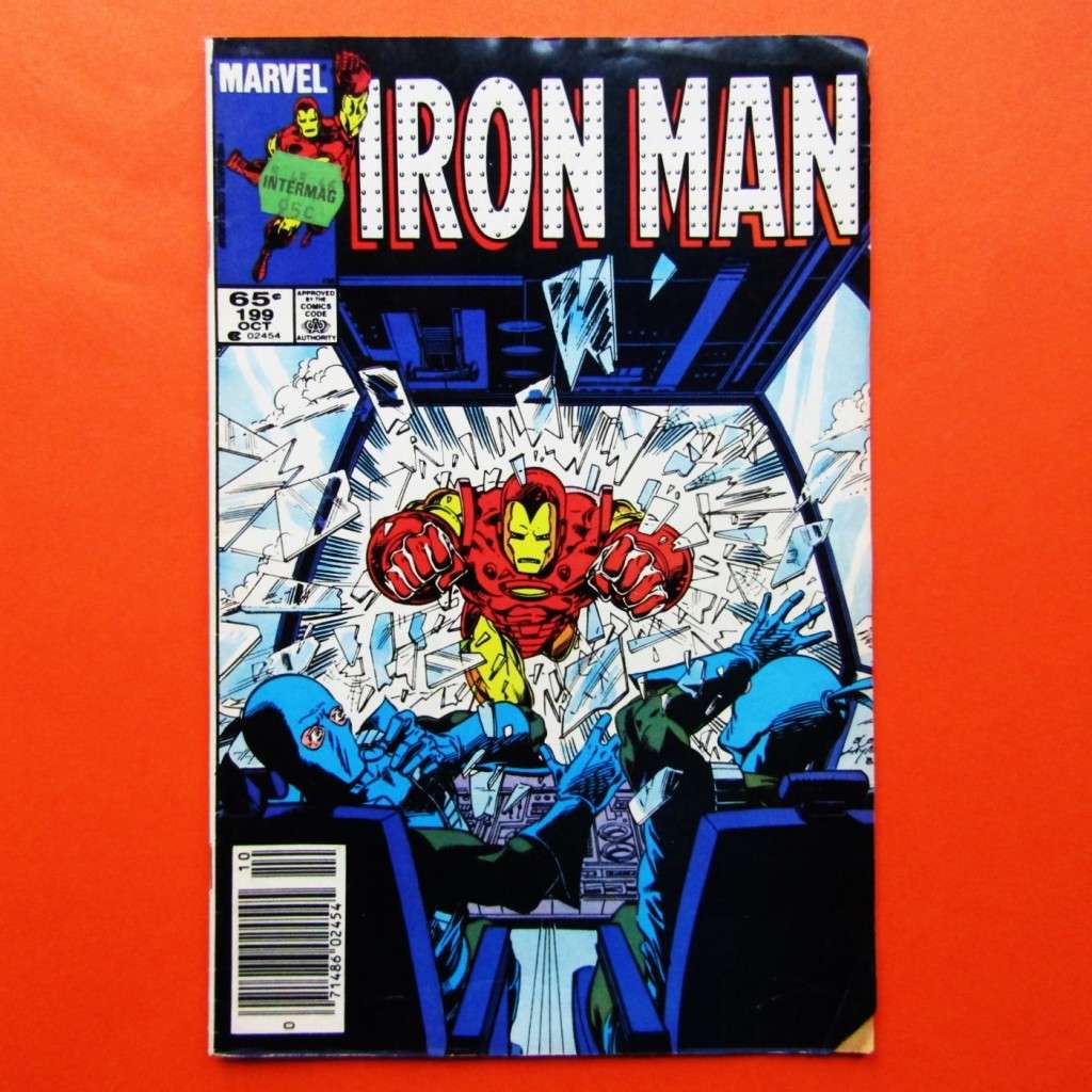 Iron Man #199 - Marvel Comic (1985)