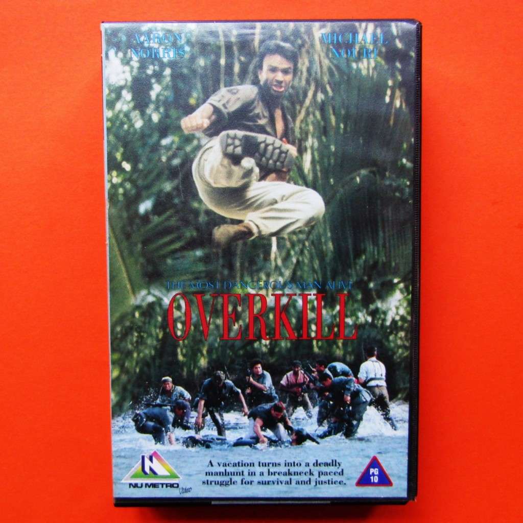 Overkill - Aaron Norris - Movie VHS Tape (1995)