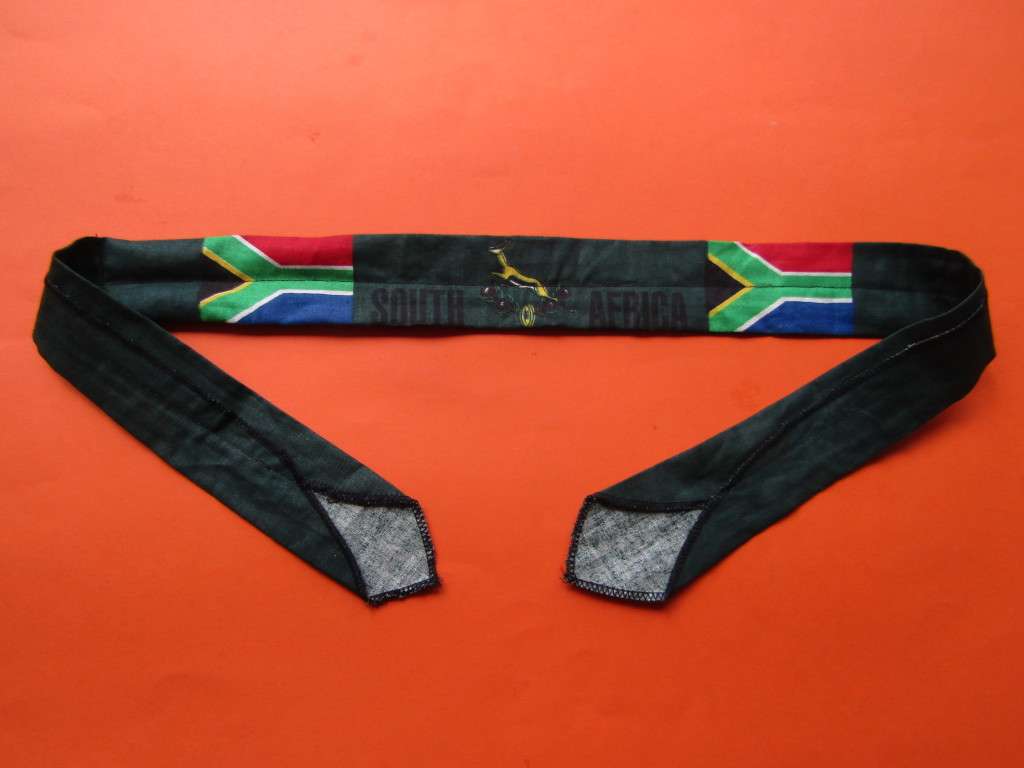 90`s Springbok Rugby Cloth Head Band