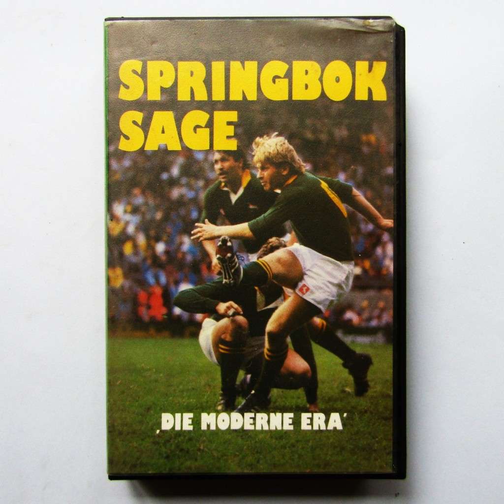 Springbok Sage - Rugby VHS Video Tape (1990)