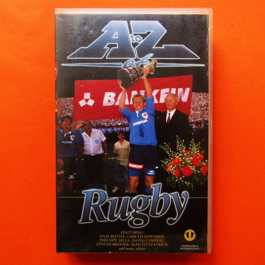 A to Z of Rugby - Naas Botha - VHS Video Tape (1993)