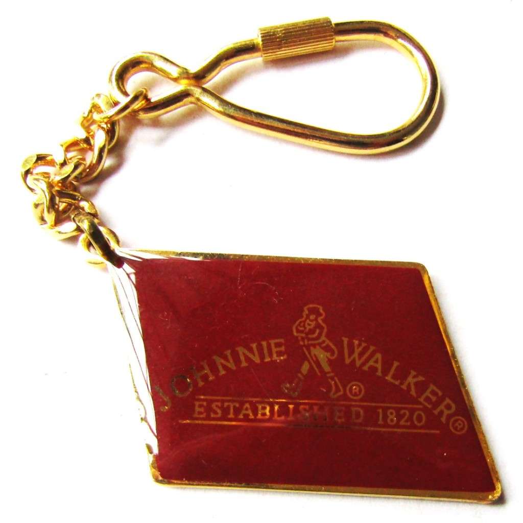 Old Johnnie Walker Red Label Whisky Keyring