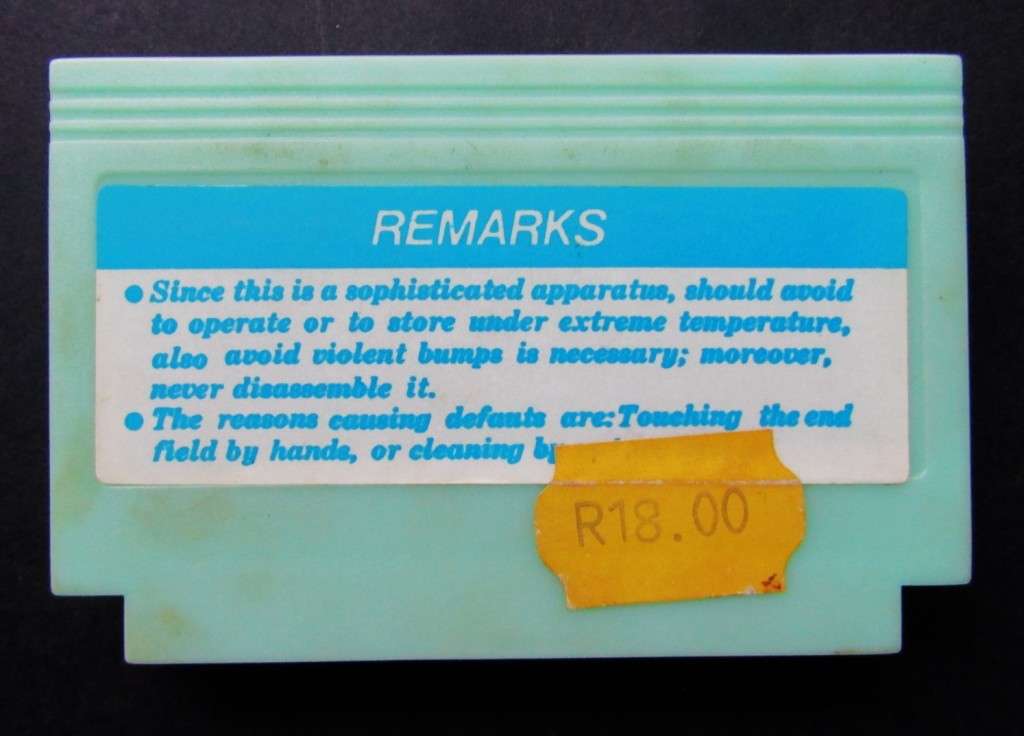 Old Elevator Action - 8 Bit TV Game Cartridge