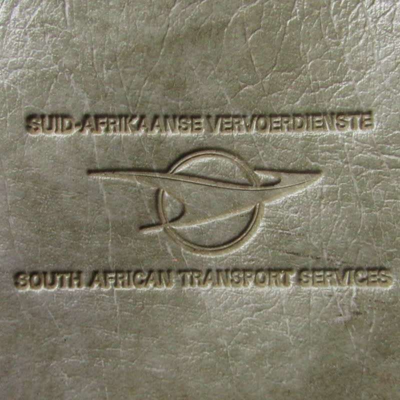 Old SA Transport Services Document Satchel Case