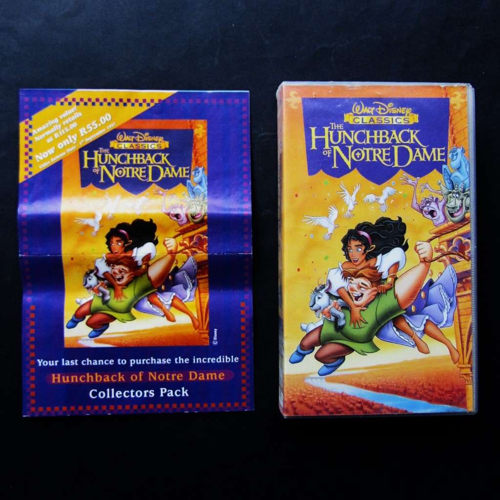 The Hunchback of Notre Dame - Walt Disney VHS Tape (1996)