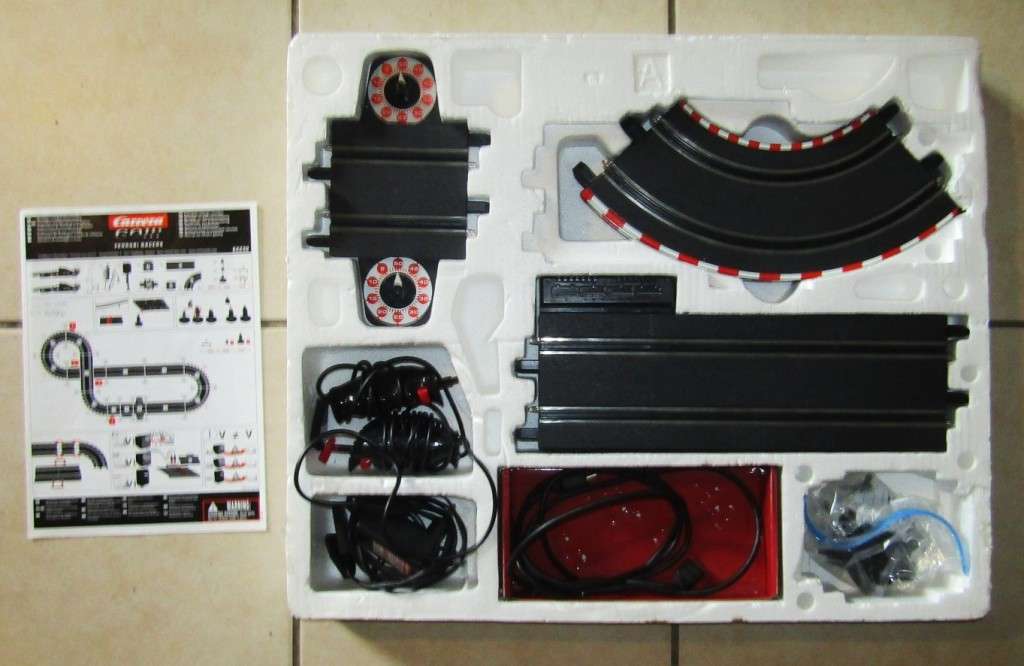 Carrera Go Ferrari Racers Slot Car Set - Without Cars