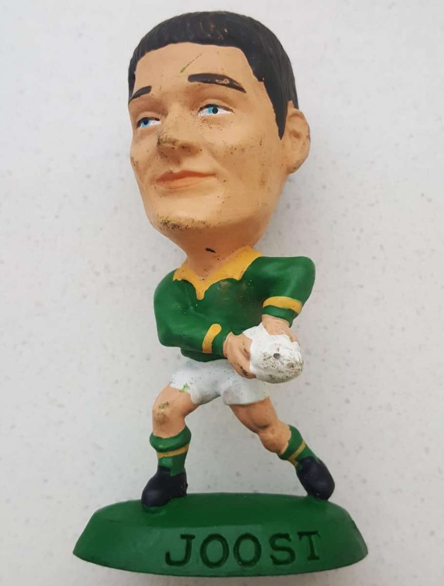 1997 Shell Headliners Joost vd Westhuizen Rugby Figure