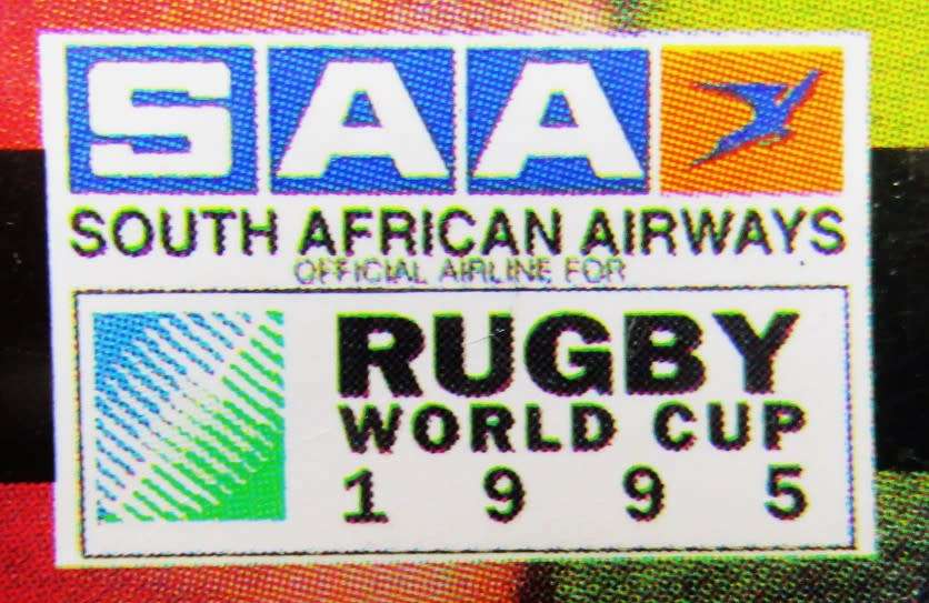 1995 Rugby World Cup - SAA Flying Springbok Magazine