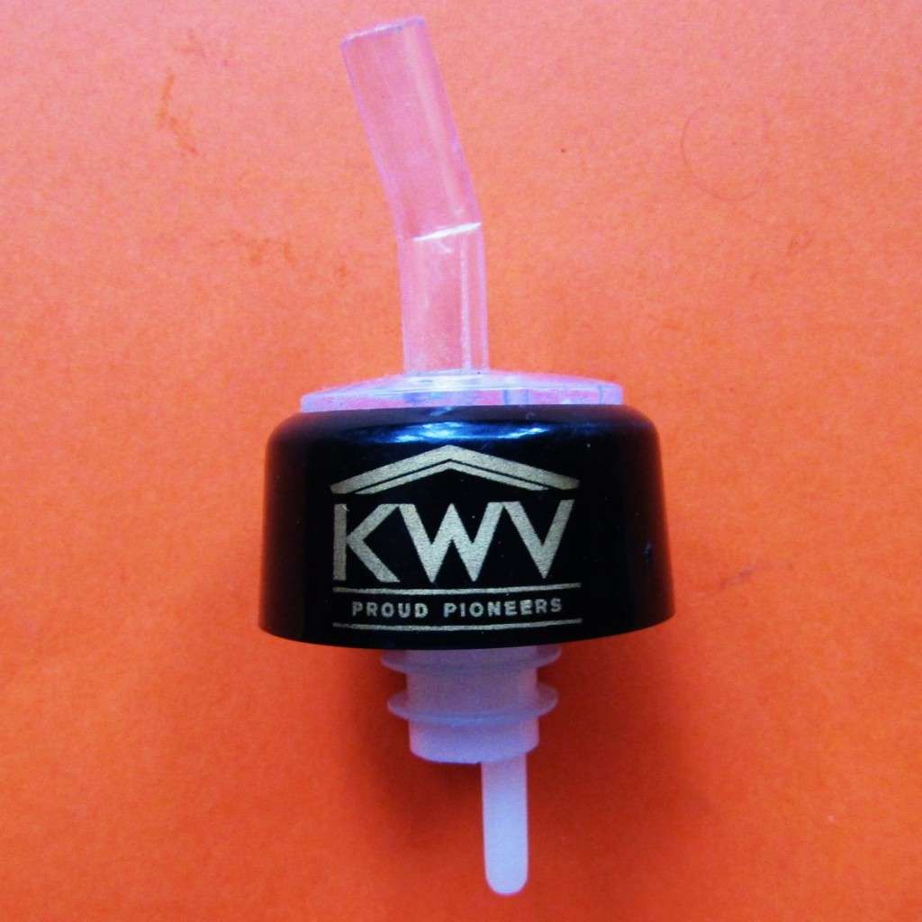 Old KWV Brandy Bottle Pourer