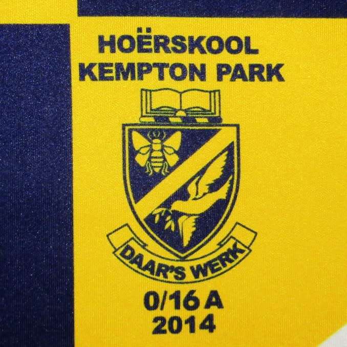 2014 Hoërskool Kempton Park Number 17 Players Rugby Jersey