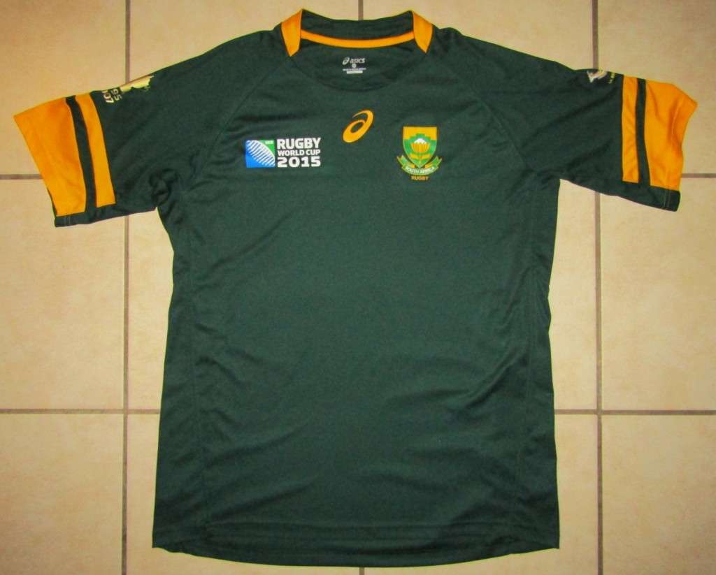 2015 World Cup Springbok Rugby Jersey - XL Size