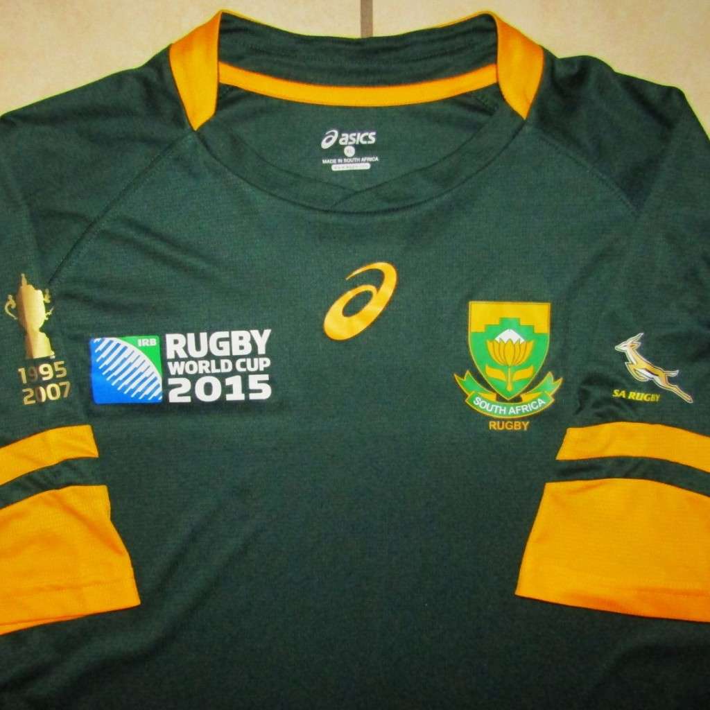 2015 World Cup Springbok Rugby Jersey - XL Size