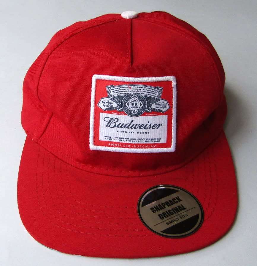Budweiser Beer Original Snapback Cap