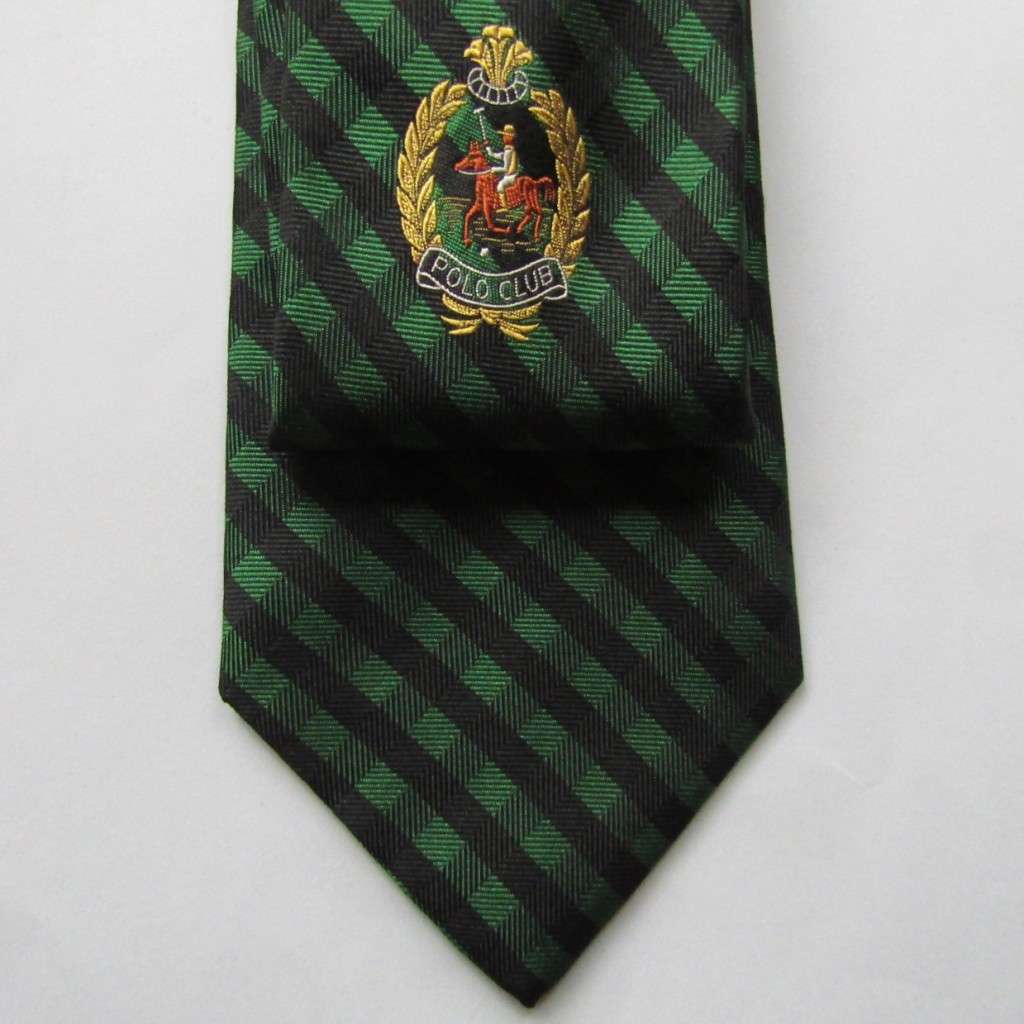Old Made in USA Polo Club Neck Tie
