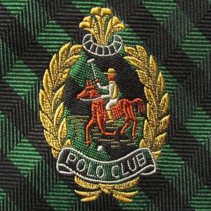 Old Made in USA Polo Club Neck Tie
