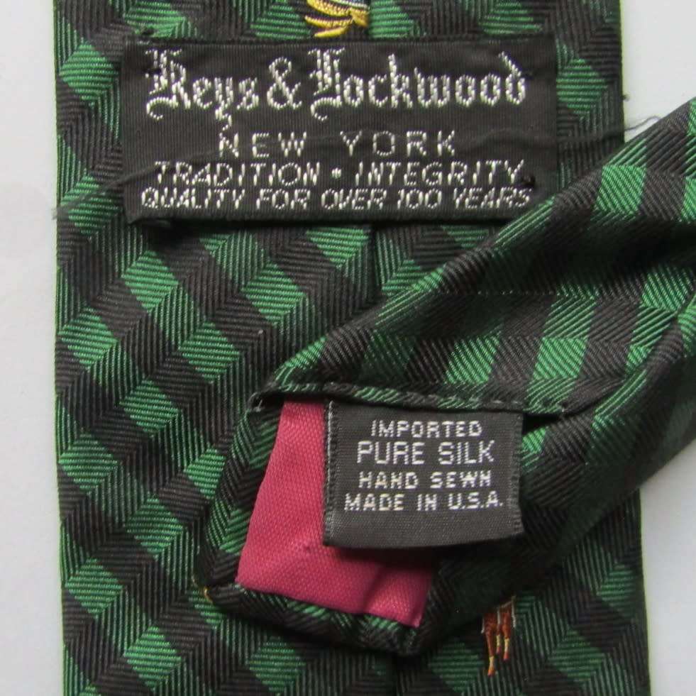 Old Made in USA Polo Club Neck Tie