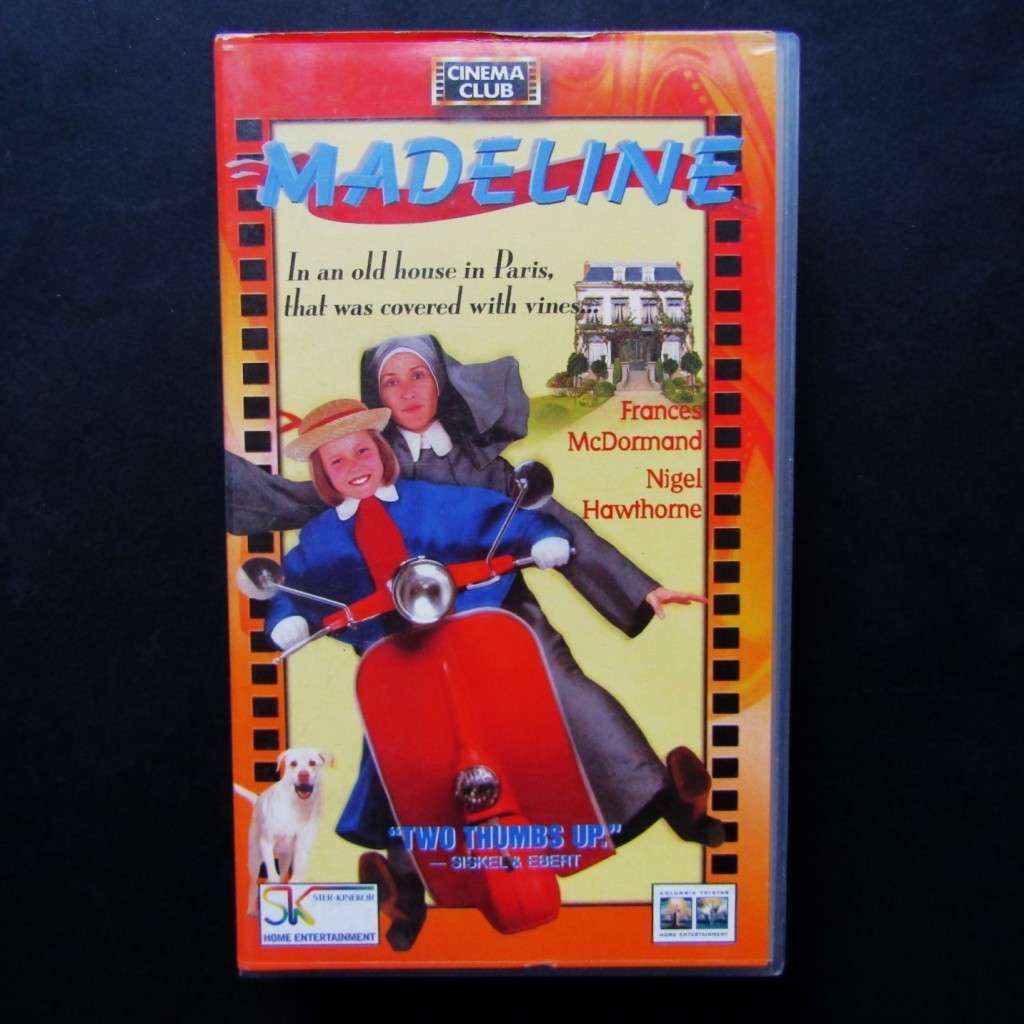 Madeline - Frances McDormand - Movie VHS Tape (1998)
