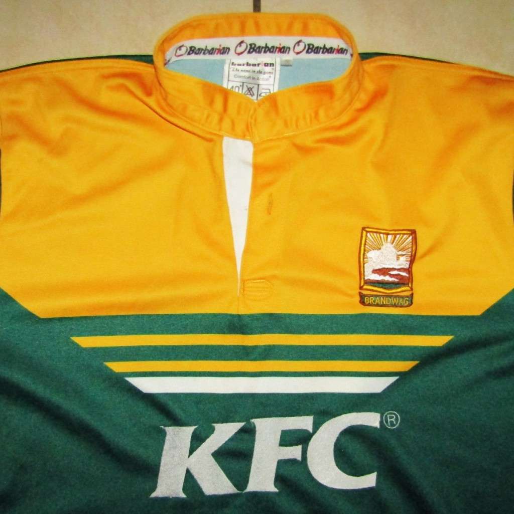 Old Brandwag Number 10 Players Rugby Jersey