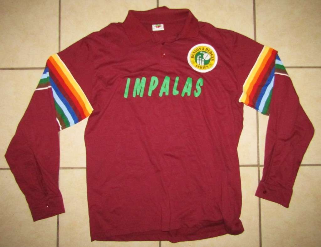 Old Benson & Hedges Impalas Players Cricket Jersey