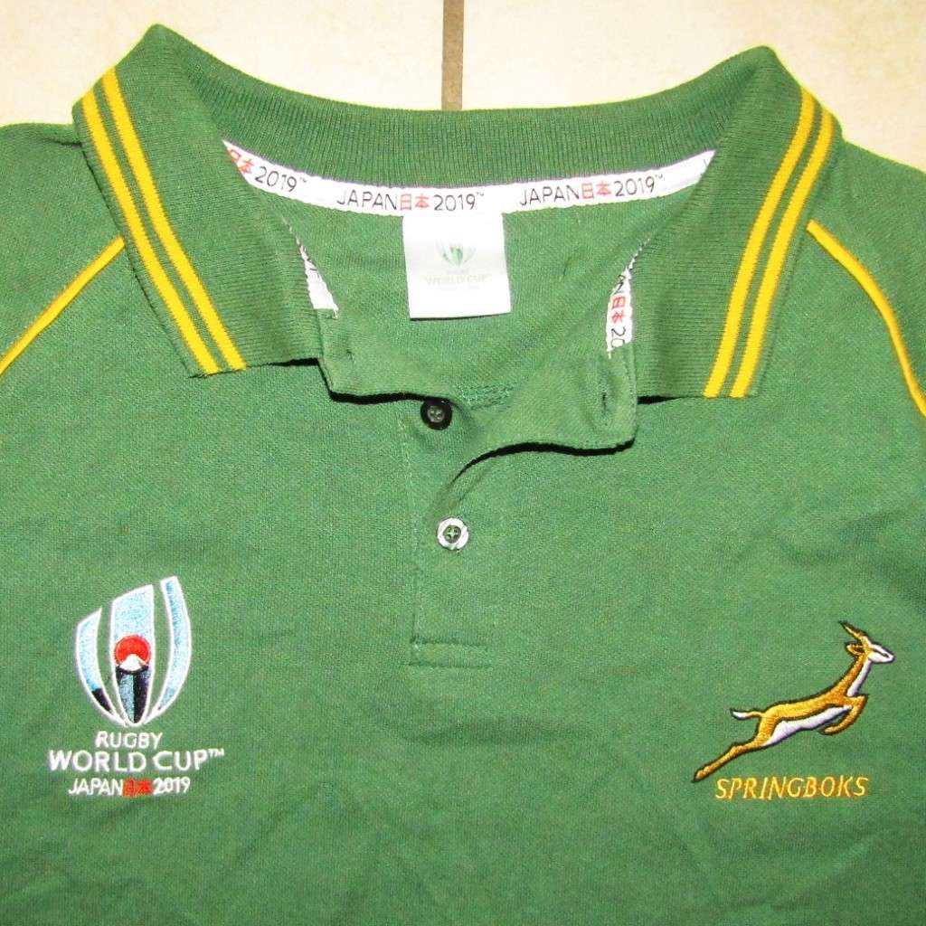 2019 World Cup Springbok Rugby Shirt - XL Size