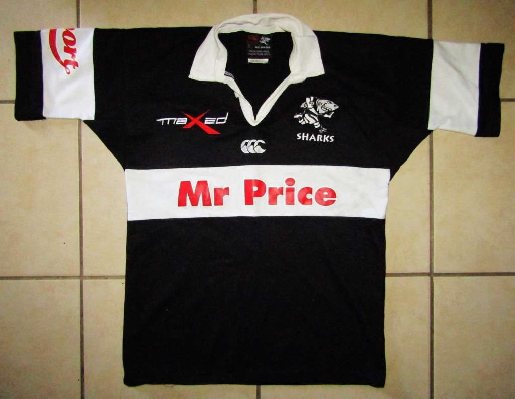 Old Canterbury Sharks Rugby Jersey - Small Size