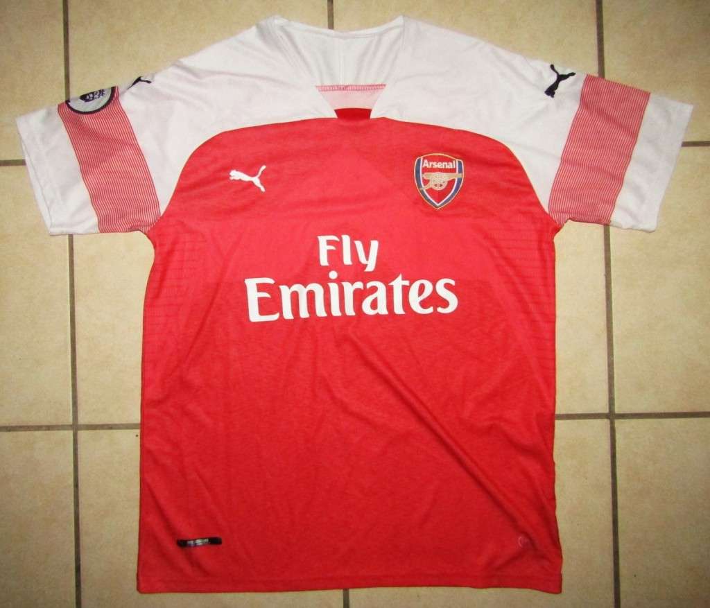 Old Puma Arsenal Football Jersey - Large Size