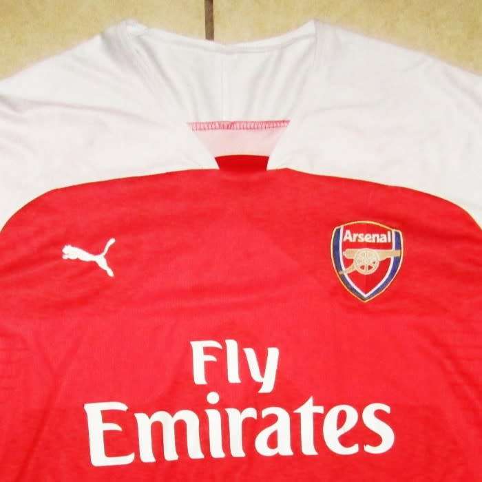Old Puma Arsenal Football Jersey - Large Size
