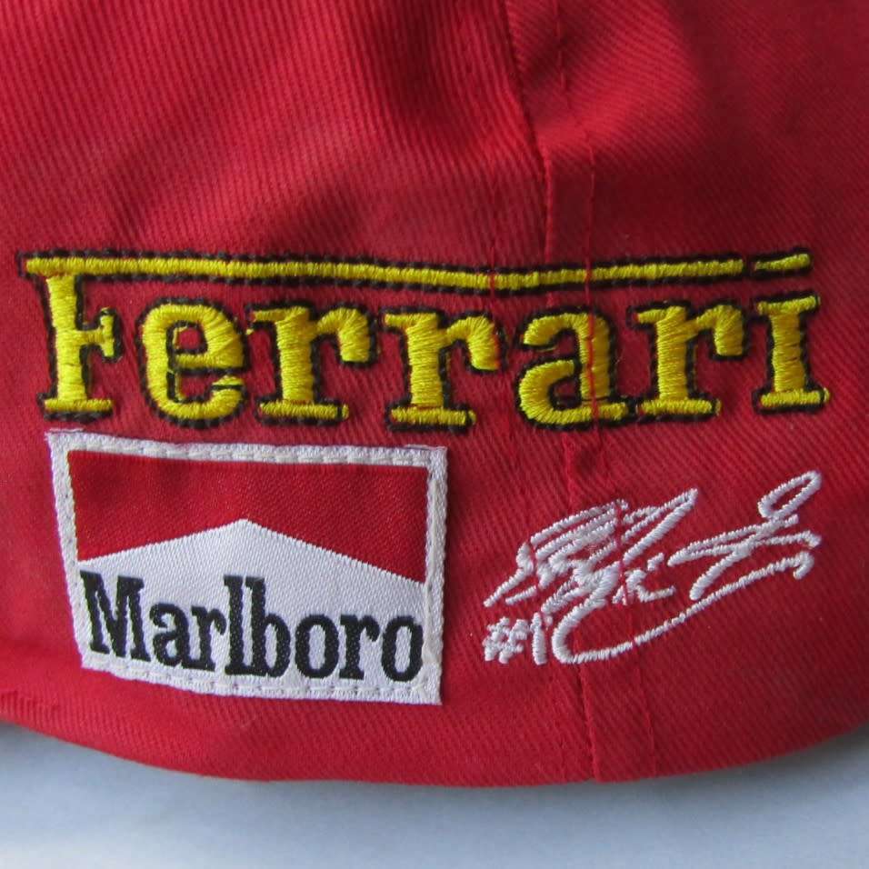 Old Dekra Marlboro Ferrari Racing Cap