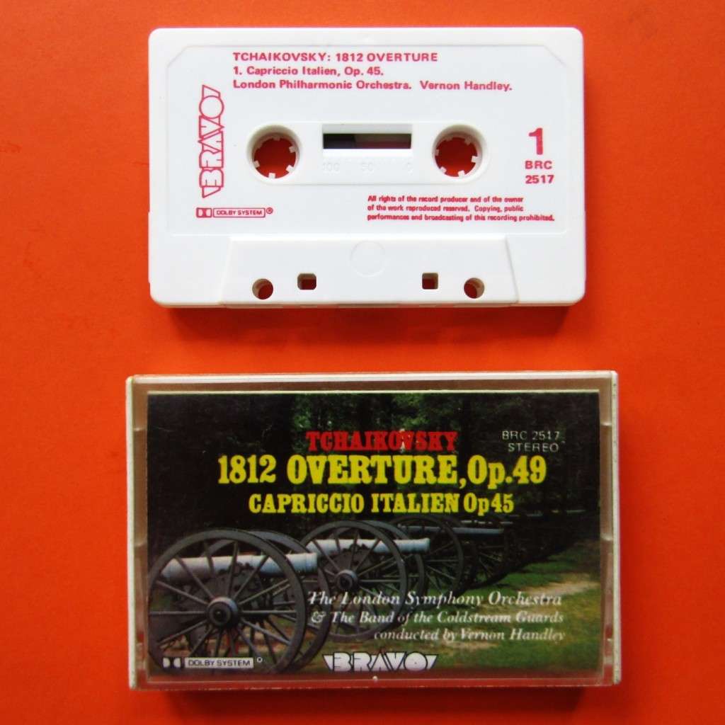 Tchaikovsky - 1812 Overture - Music Cassette Tape
