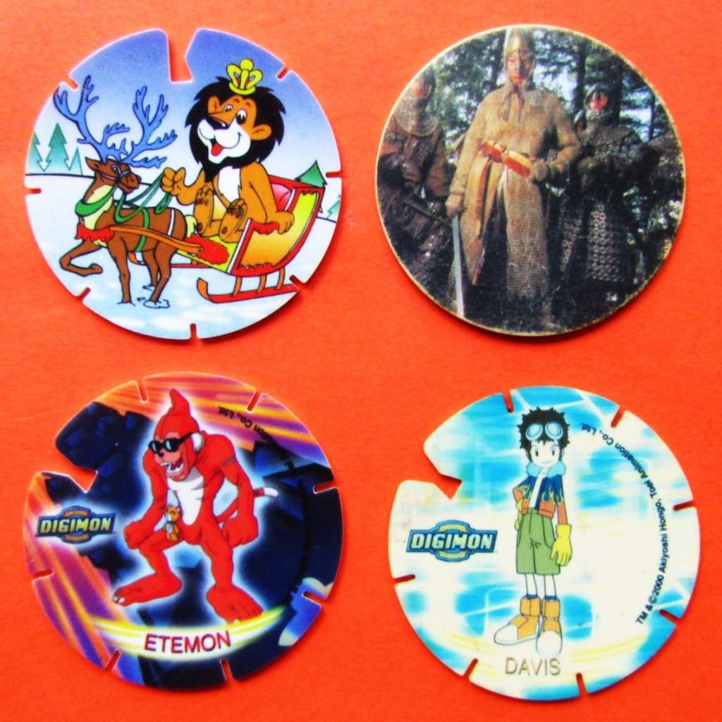 Lot of 4 Old Assorted Tazo Slammers