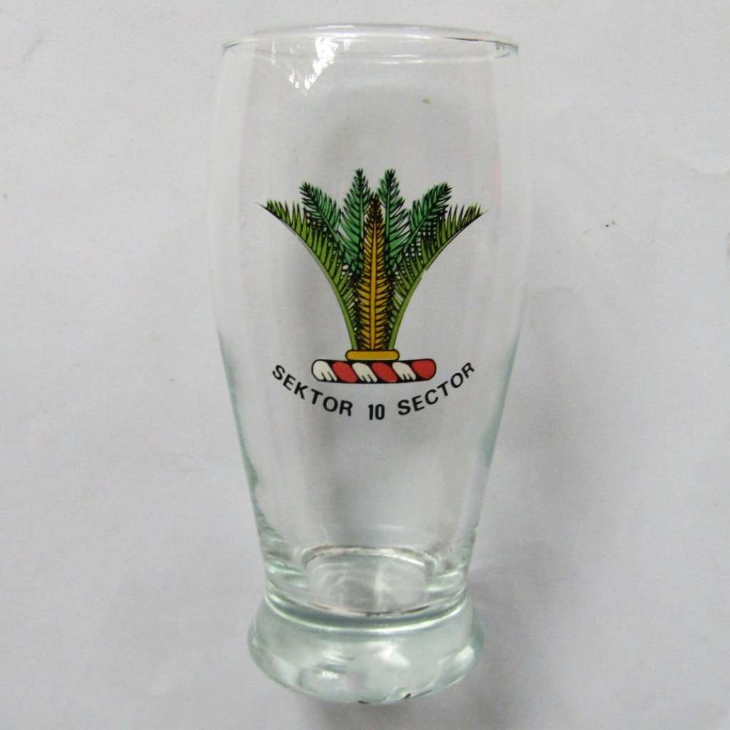 SADF Sector 10 Beer Glass