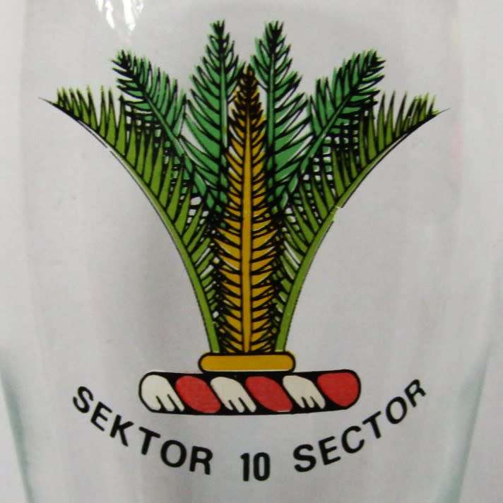 SADF Sector 10 Beer Glass