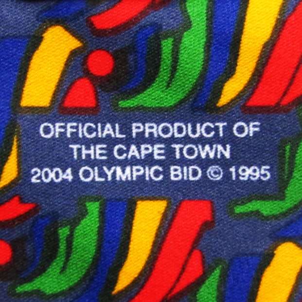 Cape Town Olympic Bid Neck Tie from 1995