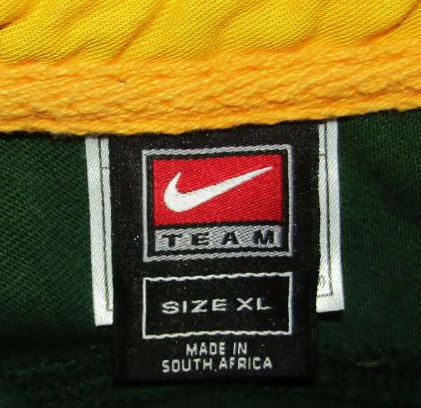 Old Nike Long Sleeve Springbok Rugby Jersey - XL Size