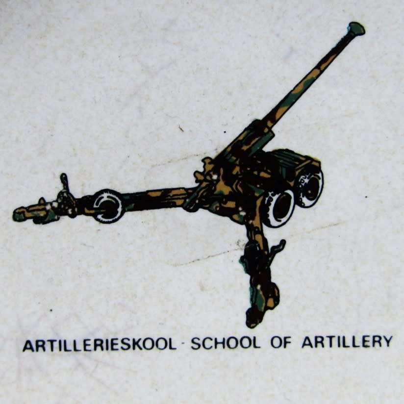 SADF School of Artillery Ashtray