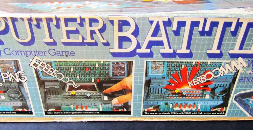 Vintage Computer Battleship Game in Original Box
