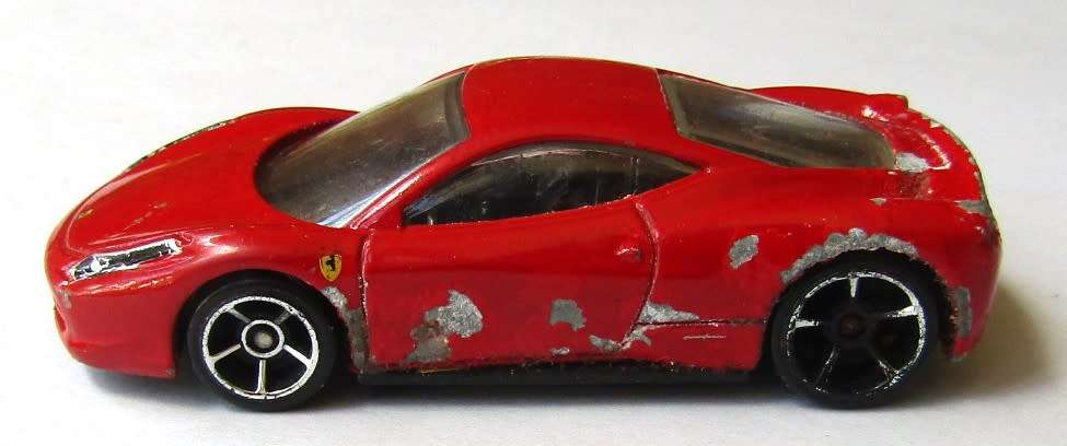 2010 Hot Wheels Ferrari 458 Italia
