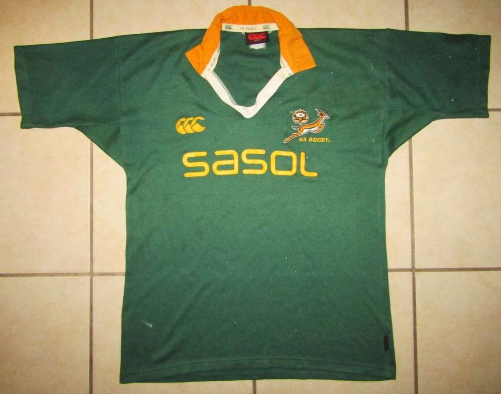 Old Springbok Rugby Jersey - Medium Size