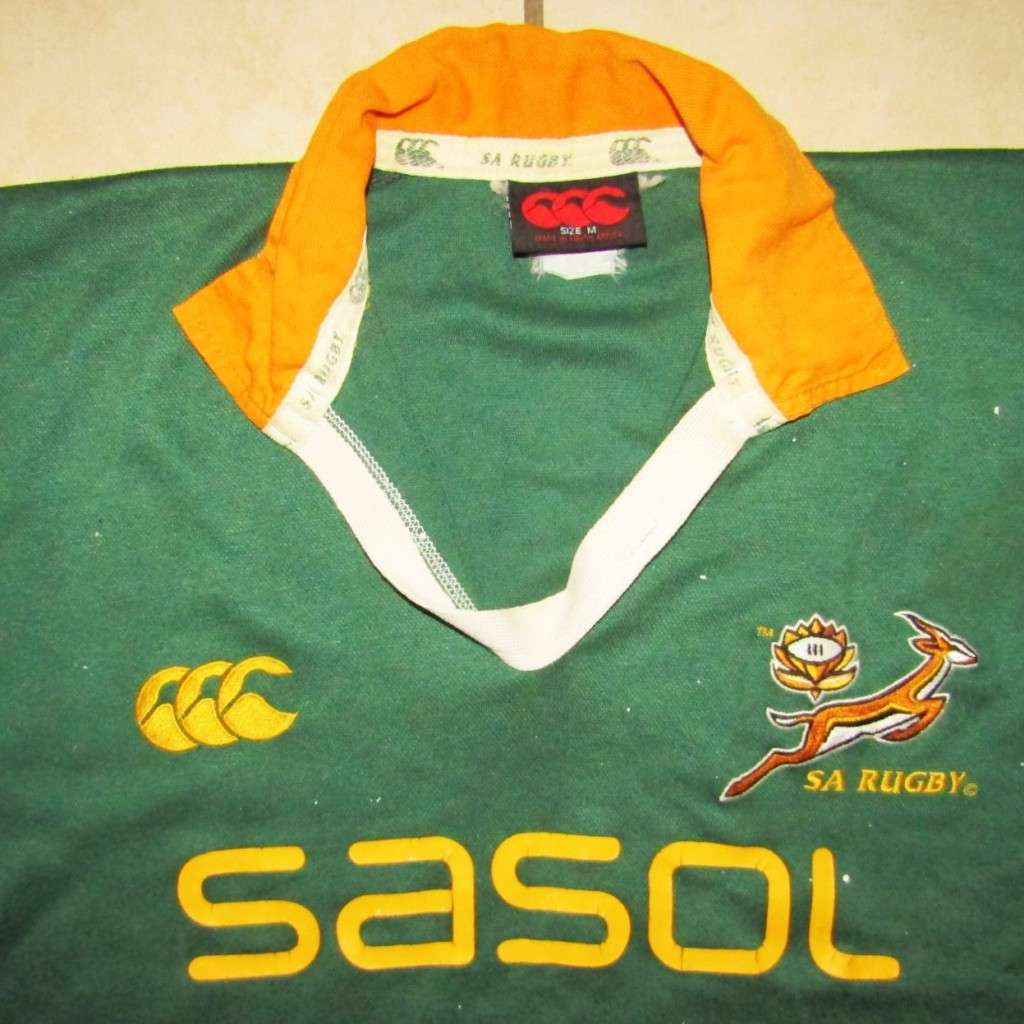 Old Springbok Rugby Jersey - Medium Size