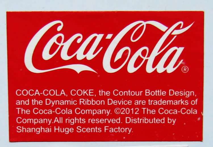 2012 Coca Cola Tin Metal Plate
